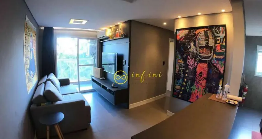 Apartamento com 2 dormitórios à venda, 52 m² por r$ 332.000,00 - chácaras reunidas são jorge - sorocaba/sp