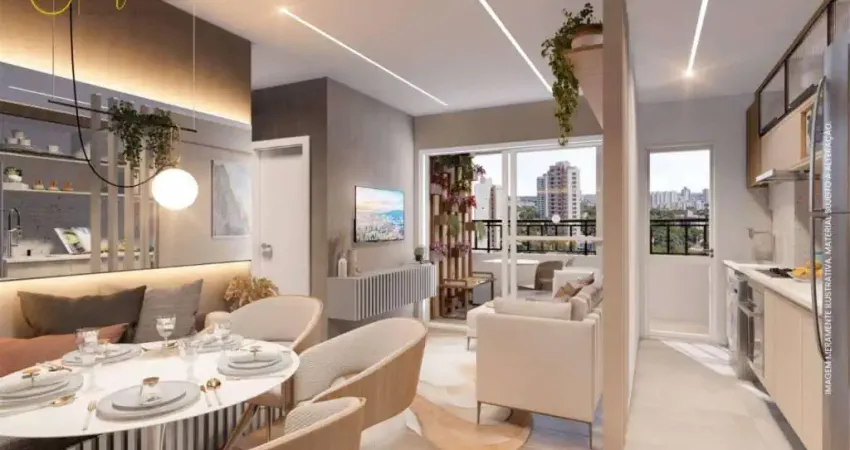 Apartamento Lançamento com 3 quartos, sendo 1 suíte  à venda, 66 m² por R$ 441.436 - Condomínio JR São Paulo II - Jardim das Estrelas -Sorocaba/SP