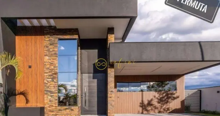 Casa Nova de Condomínio com 3 suítes, sendo 1 máster à venda, 230 m² por R$ 2.489.000 - Alphaville Nova Esplanada I - Votorantim/SP