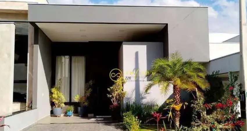 Casa Térrea Mobiliada de Condomínio com 3 dormitórios, sendo 1 suíte à venda, 109 m² por R$ 840.000 - Horto Florestal Villagio - Sorocaba/SP