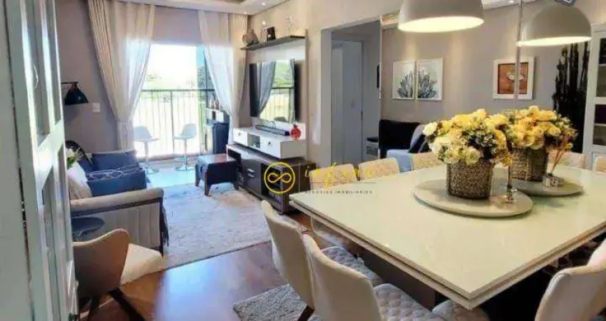 Apartamento com 2 Quartos à venda, 60 m² por R$ 560.000 - Condomínio Atelie Campolim - Parque Campolim - Sorocaba/SP