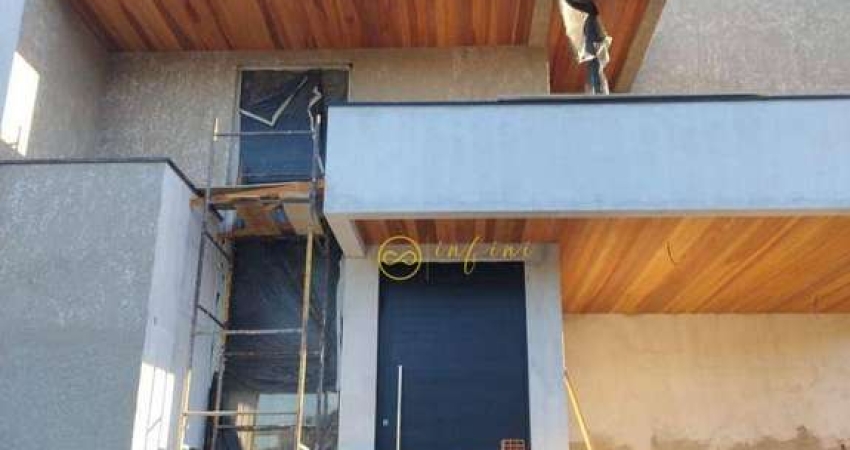 Casa em Construção de Condomínio com 3 dormitórios, sendo 1 suíte à venda, 207 m² por R$ 1.050.000 - Fazenda Alta Vista - Salto de Pirapora/SP