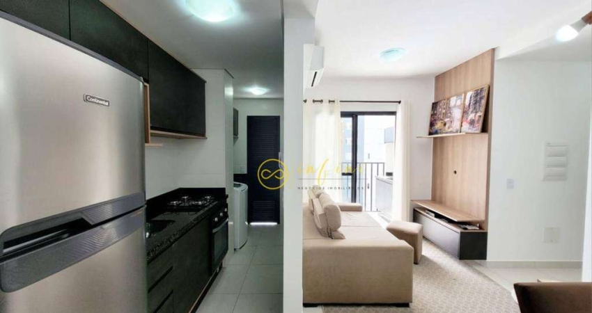 Apartamento Mobiliado com 2 dormitórios, sendo 1 suíte  à venda, 62 m² por R$ 550.000 - Condomnio Fit Campolim - Sorocaba/SP