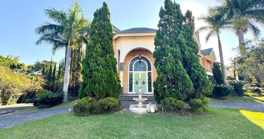 Casa de esquina em condomínio com 6 quartos, sendo 5 suítes à venda, 946 m² por r$ 4.500.000 - condomínio granja olga iii - sorocaba/sp