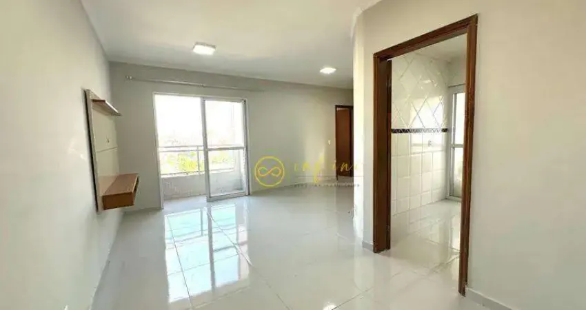 Apartamento com 2 quartos, sendo 1 suíte para alugar, 63 m² por r$ 1.900/mês - condomínio mont blanc - sorocaba/sp