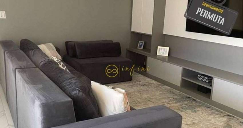 Apartamento com 3 quartos, todos suítes  à venda, 125 m² por R$ 1.400.000 - Condomínio Residencial Soleil de Québec - Sorocaba/SP