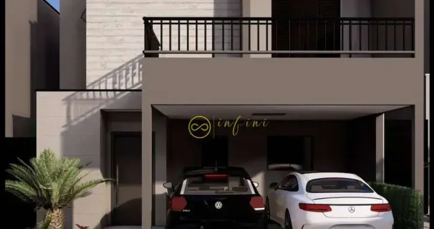 Casa Lançamento  com 3 Quartos, sendo 1 Suíte à venda, 119 m² por R$ 836.900 - Condomínio Santorini - Jardim Vera Cruz - Sorocaba/SP