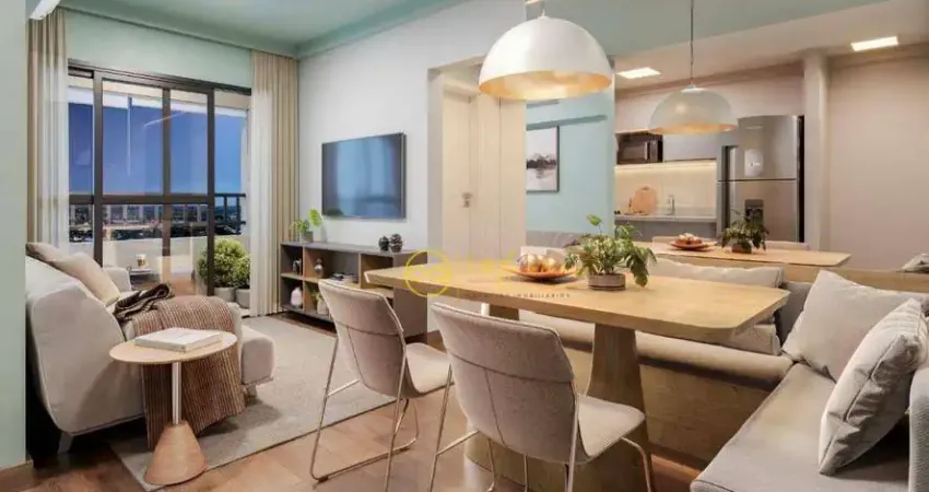 Apartamento Lançamento com 2 Quartos, sendo 1 Suíte  à venda, 54 m² por R$313.000 - Condomínio Parque Lobato - Sorocaba/SP