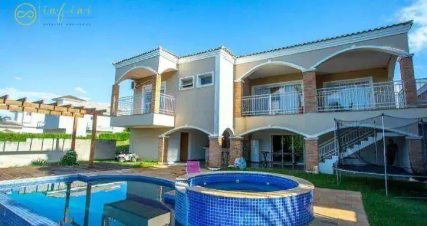 Casa de Condomínio  com 3 Suítes, sendo 1 Máster com Hidromassagem à venda, 630 m² por R$ 3.500.000 - Parque Reserva Fazenda Imperial - Sorocaba/SP