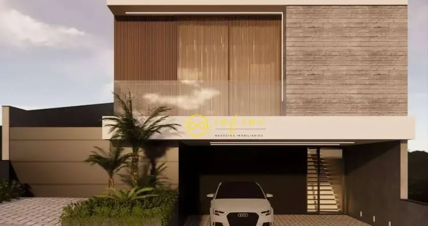 Casa Nova de Condomínio com 4 Quartos, sendo 3 Suítes à venda, 250 m² por R$ 1.950.000 - Condomínio Bouganville - Sorocaba/SP