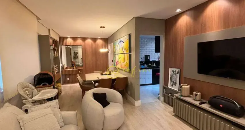 Apartamento com 2 quartos, sendo 1 suíte à venda, 97 m² por R$ 730.000 - Edifício Ágora - Sorocaba/SP