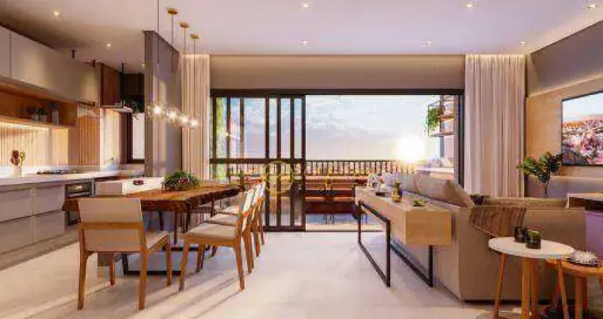 Apartamento Lançamento com 3 Quartos, sendo 1 Suíte à venda, 99 m² por R$ 871.700- Condomínio Tríon - Jardim Paulistano - Sorocaba/SP
