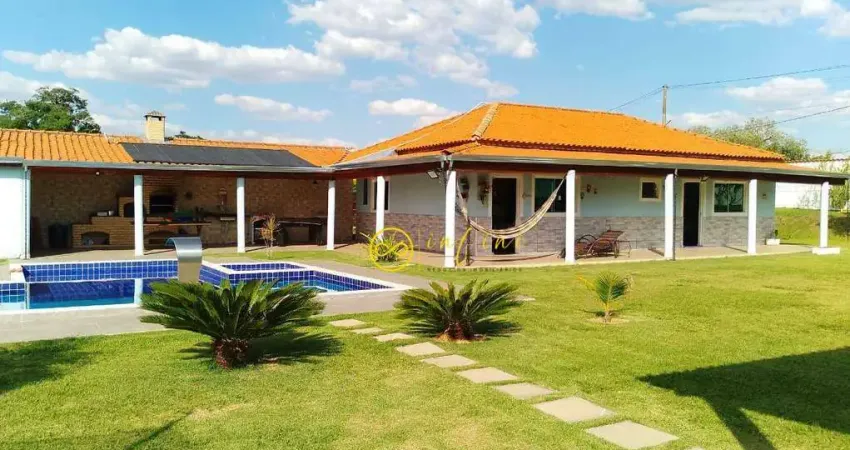 Chácara com 3 quartos sendo 1 suíte à venda, 1092 m² por r$ 650.000 - jundiacanga - araçoiaba da serra/sp