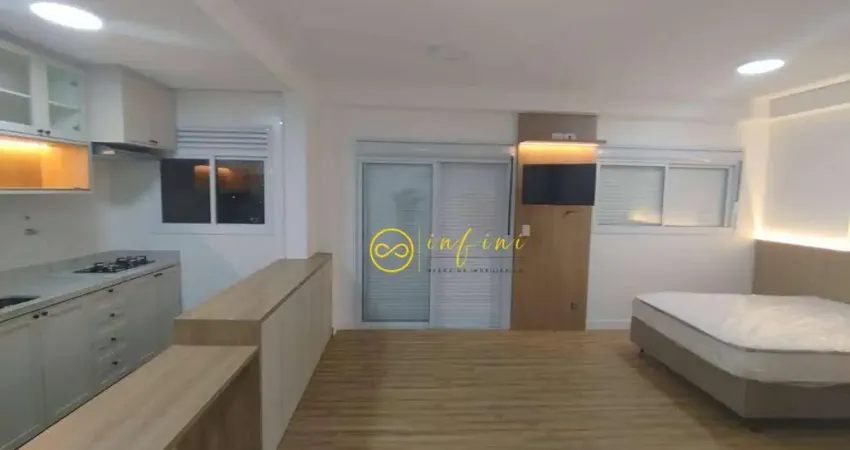 Apartamento Studio Mobiliado com 1 Quarto, 37 m² - aluguel por R$ 3.500/mês ou venda por R$ 560.000 - Condomínio Notting Hill - Sorocaba/SP