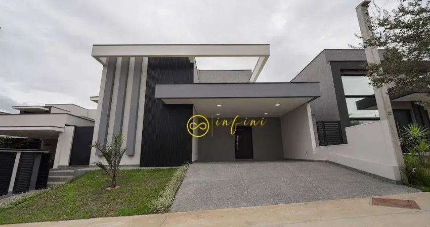 Casa mobiliada com 3 quartos sendo todos com suítes à venda, 212 m² por r$ 2.290.000 - condomínio chácara ondina - sorocaba/sp