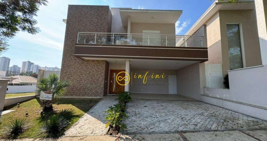 Casa com 4 quartos sendo 3 suítes à venda, 305 m² por R$ 2.900.000 - Condomínio Residencial Giverny - Sorocaba/SP