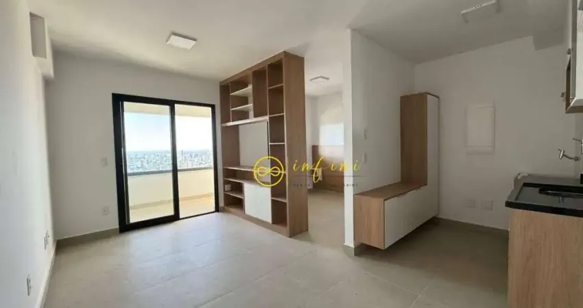 Apartamento com 1 quarto com suíte, 47 m² - venda por r$ 650.000 ou aluguel por r$ 3.500/mês - mandarim campolim - sorocaba/sp