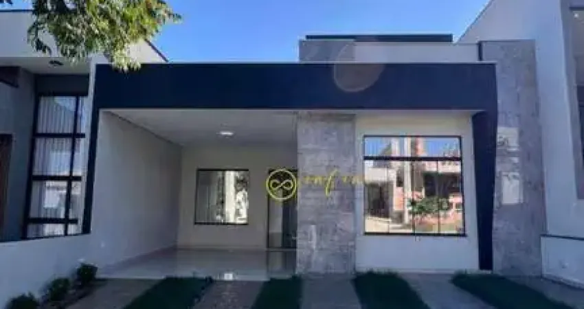 Casa Nova de Condomínio com 3 quartos. sendo 1 Suíte à venda, 108 m² por R$ 650.000 - Condomínio Residencial Villaggio Ipanema I - Sorocaba/SP