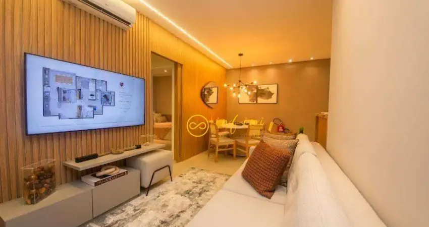 Apartamento Lançamento com 2 Quartos, sendo 1 Suíte à venda, 72 m² por R$ 485.518 - Condomínio Parque dos Ingleses - Sorocaba/SP