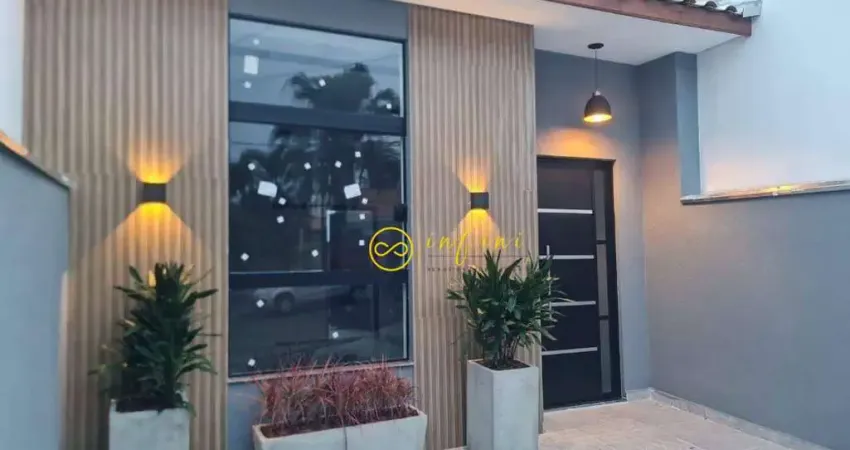 Casa Nova com 3 Quartos, sendo 1 Suíte à venda, 87 m² por R$ 370.000 - Parque Vitória Régia - Sorocaba/SP