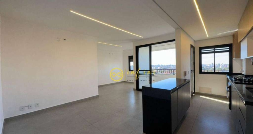Apartamento com 2 Quartos, sendo 1 Suíte para alugar, 69 m² por R$ 3.800/mês - Condomínio Evolution Muraro - Jardim América - Sorocaba/SP