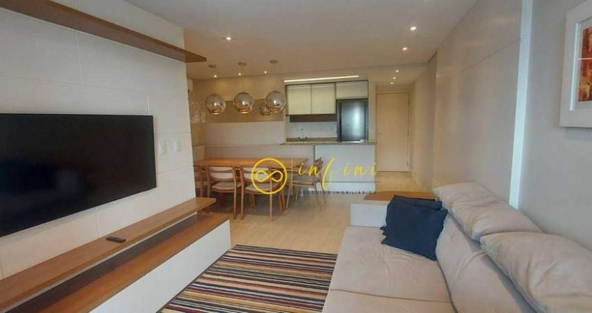Apartamento com 3 quartos sendo 1 suíte para alugar, 90 m² por R$ 4.400/mês - Além Ponte - Sorocaba/SP