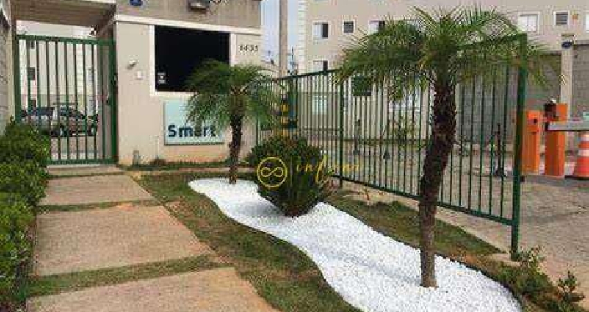 Apartamento com 2 Quartos para alugar, 45 m² por R$ 1.100/mês - Condomínio Residencial Parque Smart - Aparecidinha - Sorocaba/SP