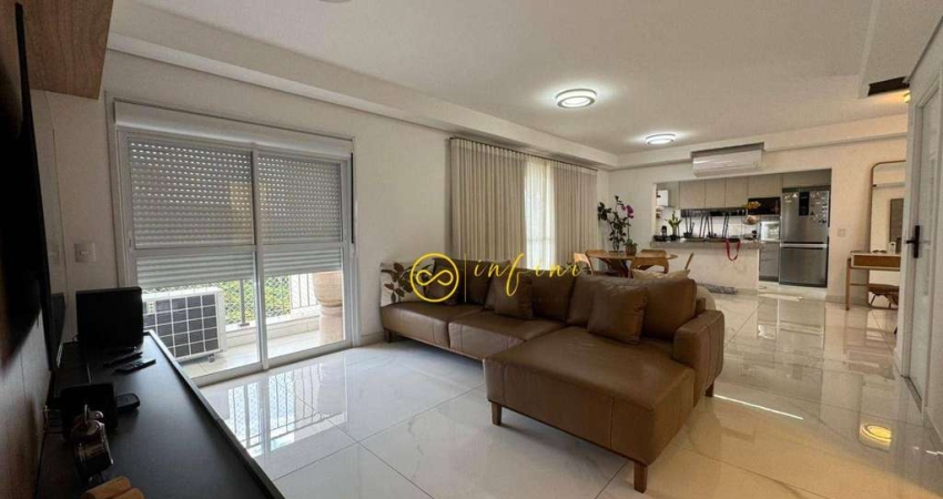 Apartamento Semi-Mobiliado com 3 Quartos, todos Suítes à venda, 166 m² por R$ 2.250.000 - Condomínio Tom Jobim - Jardim América - Sorocaba/SP