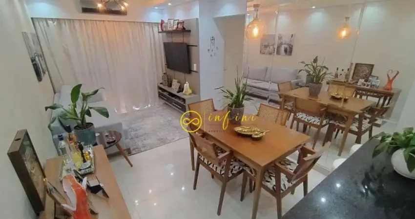 Apartamento com 2 dormitórios à venda, 52 m² por r$ 425.000,00 - jardim santa fé - sorocaba/sp