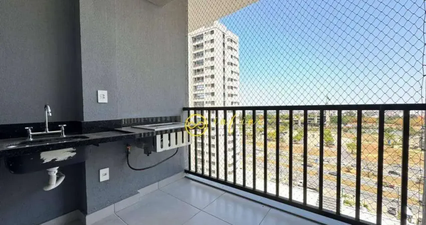Apartamento com 2 quartos, sendo 1 suíte , 76 m²  aluguel por r$ 3.500/mês ou  venda por r$ 912.000  - condomínio jk boa vista - sorocaba/sp