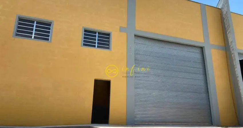 Galpão comercial para alugar, 620 m² por r$ 9.500/mês - cajuru do sul - sorocaba/sp