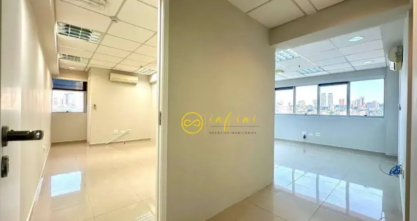 Sala comercial para alugar, 110 m² por r$ 3.500/mês - edifício campolim office - sorocaba/sp