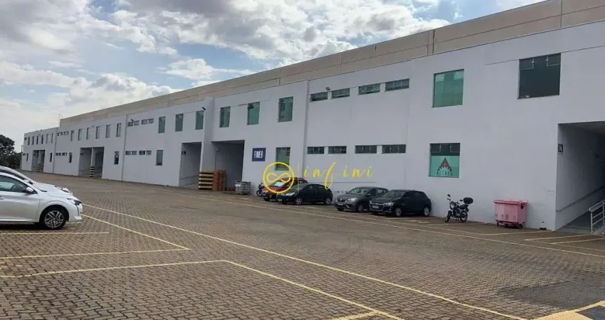 Galpão industrial para alugar, 1.301 m² por r$ 26.026/mês - condomínio modular trade center - sorocaba/sp