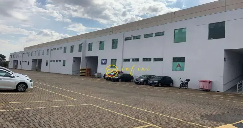 Galpão industrial para alugar, 1.023 m² por r$ 20.472/mês - condomínio modular trade center - sorocaba/sp