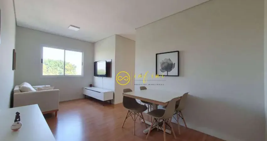Apartamento com 3 quartos, sendo 1 suíte à venda, 65 m² por r$ 350.000 - condomínio residencial safira - sorocaba/sp