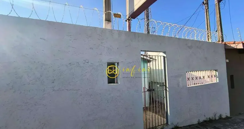 Terreno com casa construída à venda, 300 m² total e 107 m² construída  por r$ 420.000 - centro - votorantim/sp