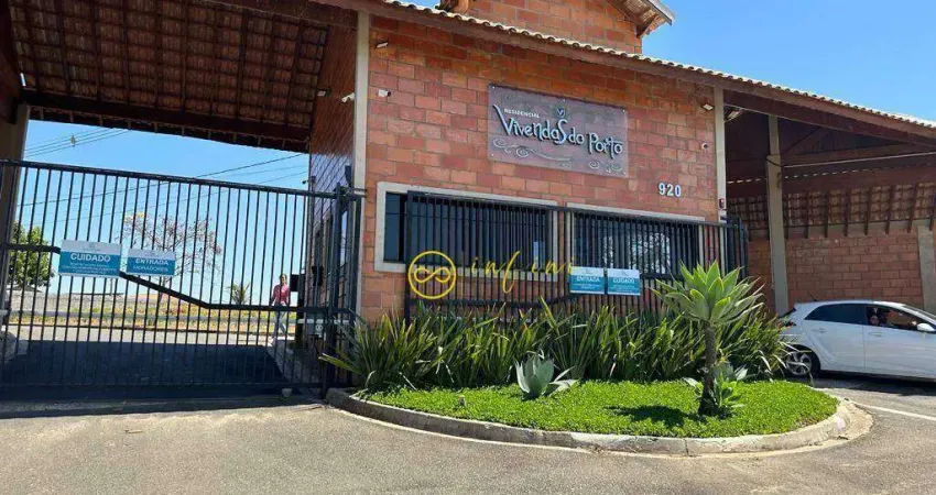 Casa de condomínio com 2 quartos, sendo 1 suíte à venda, 200 m² por r$ 540.000 - condomínio vivendas do porto - capela do alto/sp