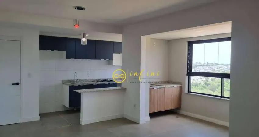 Apartamento com 1 quarto para alugar, 48 m² por r$ 3.200/mês - condomínio residencial union - sorocaba/sp