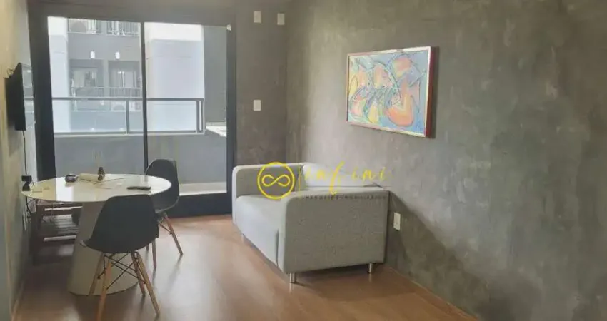 Apartamento Mobiliado com 1 Quarto, 46 m² - aluguel por R$ 3.000/mês ou venda por R$ 495.000 - Condomínio Connect Planeta - Sorocaba/SP