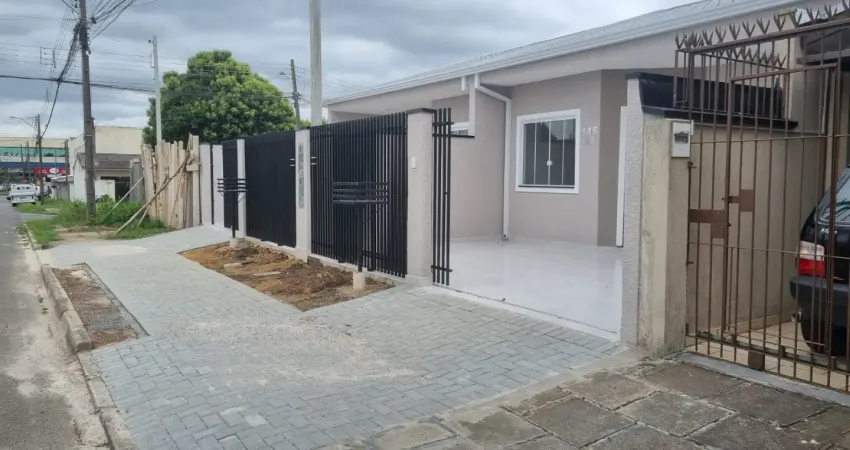 Casa nova  em excelente bairro com dois dormitórios  no bairro costeira