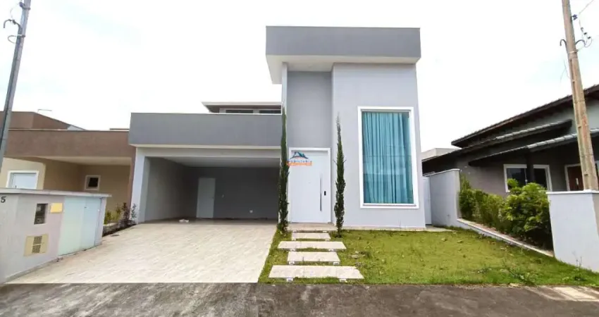 Imperdível Casa em Condomínio de Luxo em Vargem Grande Paulista-SP! 3 Quartos, 3 Suítes, 3 Salas, 3 Banheiros, 4 Vagas, 240m²!