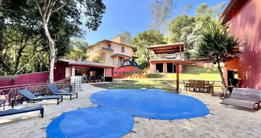 Casa em condomínio fechado com 4 quartos à venda na Avenida São Camilo, 4151, Chácara dos Lagos, Carapicuíba