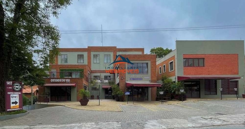 Sala comercial à venda em condomínio exclusivo em Carapicuíba-SP, Chácara São João: 1 sala, 1 banheiro, 1 vaga, 41,86 m².