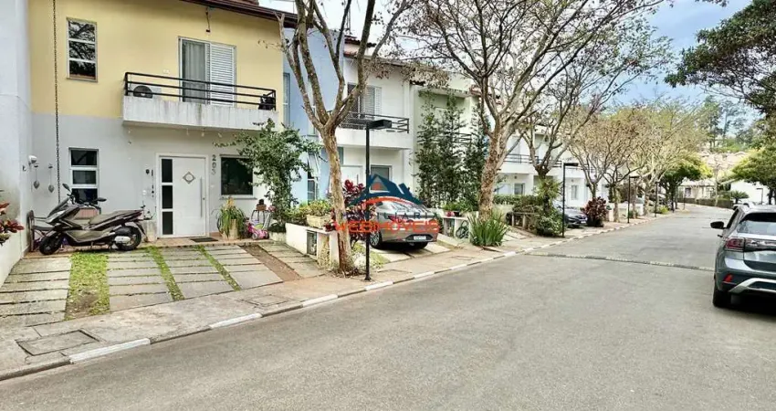 Casa em condomínio de luxo com 3 quartos e 5 salas - jardim rebelato, cotia-sp: 130,87m², suíte e 2 vagas