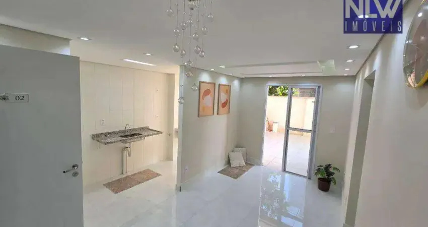 Apartamento garden com 2 dormitórios, 90 m² - venda por r$ 435.000,00 ou aluguel por r$ 3.050,00/mês - itaquera - são paulo/sp