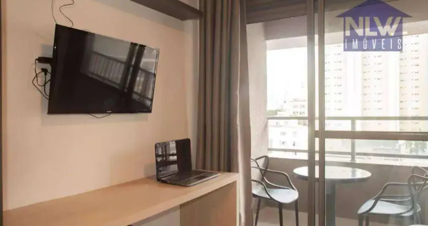 Studio com 1 dormitório para alugar, 28 m² por r$ 3.623/mês - vila mariana - são paulo/são paulo