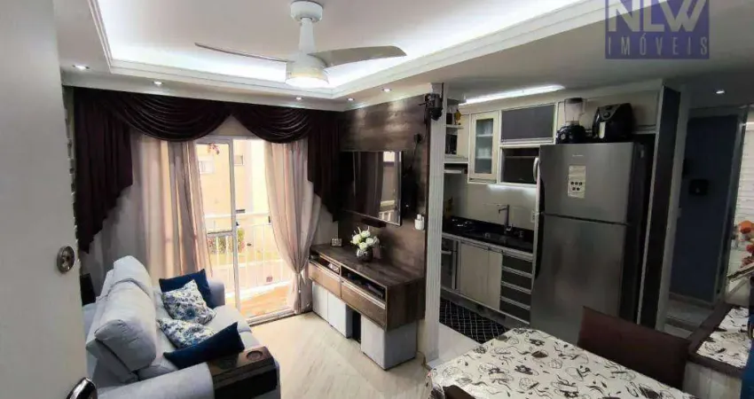 Apartamento com 2 dormitórios à venda, 47 m² por r$ 300.000,00 - cangaíba - são paulo/sp