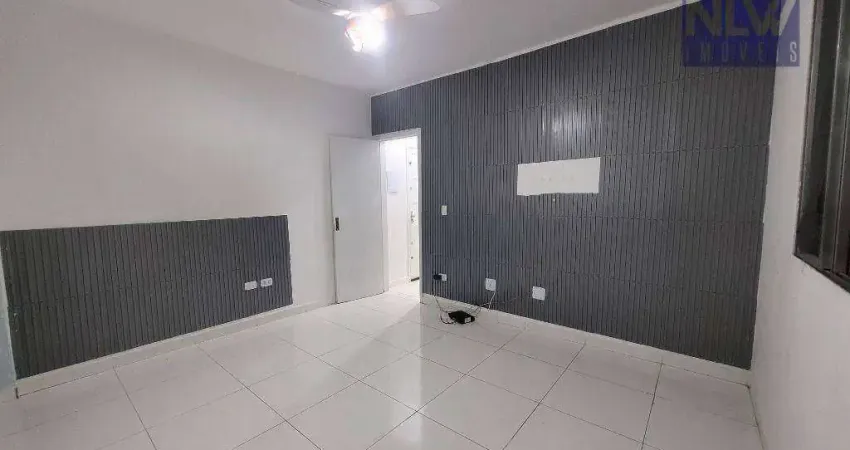 Apartamento com 1 dormitório à venda, 34 m² por r$ 210.000,00 - tupi - praia grande/sp