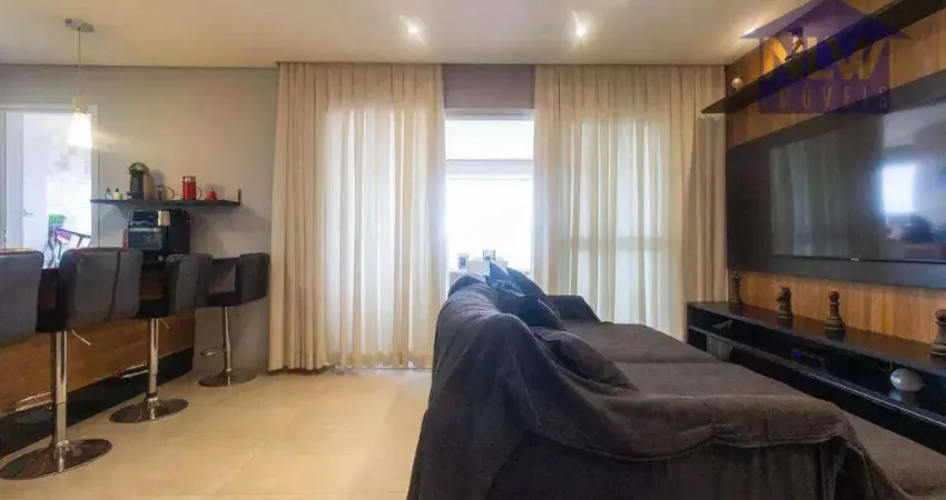 Apartamento com 3 dormitórios para alugar, 119 m² por r$ 11.741,87/mês - vila carrao - são paulo/sp