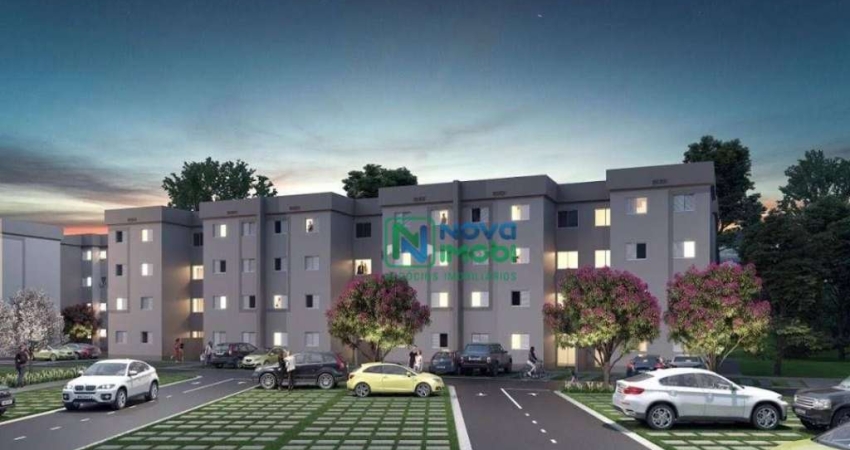 Apartamento com 2 dormitórios à venda, 45 m² por R$ 186.990,00 - Jardim Paraíso - Piracicaba/SP